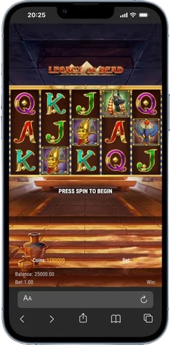 Play Legacy of Dead Slot