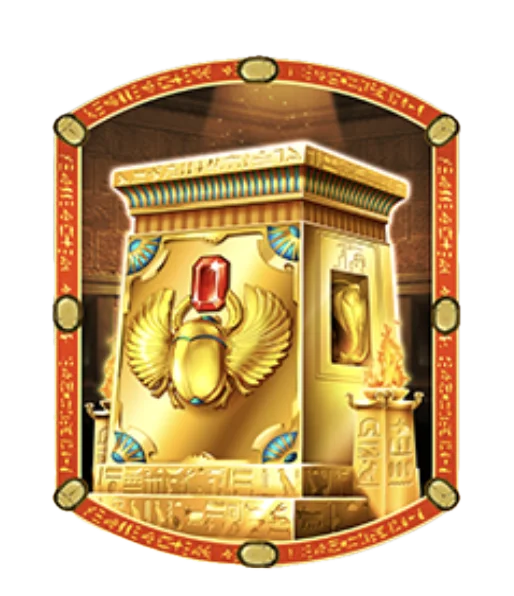 Legacy of Dead Tomb Sarcophagus Wild Scatter Symbol